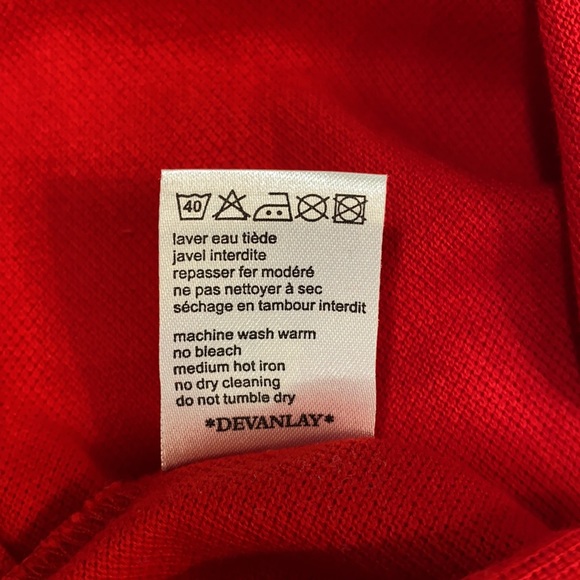 Lacoste Polo Red - Picture 5 of 6